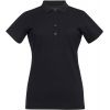 Polo Femme Performance, 100% Polyester, Noir