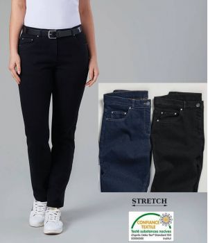 Jean Femme, Jambe étroite, Stretch, Style Elégant et Décontracté