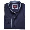 Chemise Homme, Coton et Stretch, Marine