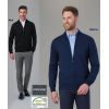 Cardigan Homme, Fermeture par Zip, Coton et Acrylique, Chic et Casual