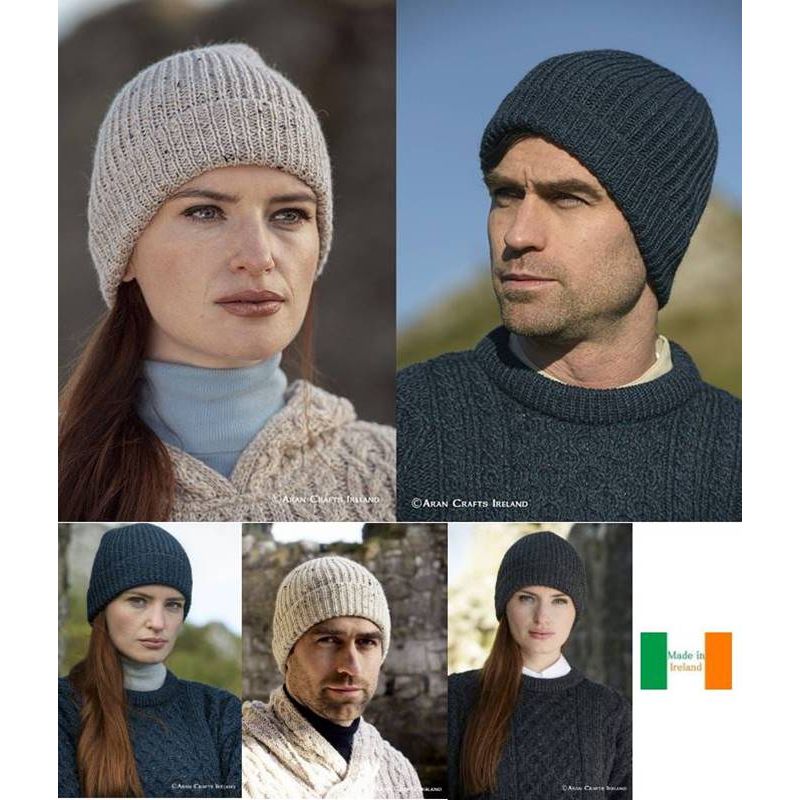 Bonnets, écharpes, gants, mitaines et snood en pure laine. Fabriqué en  Irlande. Véritables et authentiques tricots irlandais