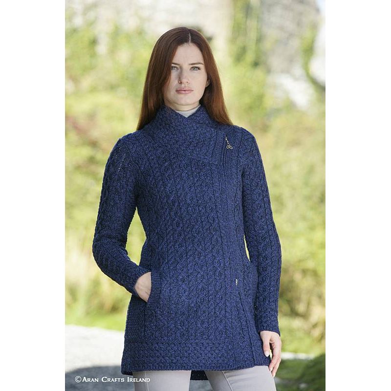 la baie manteau laine femme