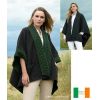 Superbe Cape en Tweed Donegal et Laine Mérinos pour Femme