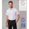 Chemise Homme, Coupe Slim, 100% Coton, Sans Repassage