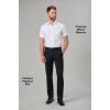 Pantalon Homme Noir, porté avec Chemise Milano