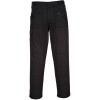 Pantalon de Travail Homme, Polyester Coton, Noir