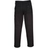 Pantalon de Travail Homme, Polyester Coton, Noir