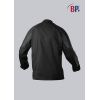 Veste de Cuisine Homme, Légère, Noir, Dos