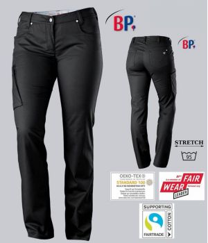 Jean Femme Noir, Coupe Modern Fit, 5 poches, Léger et Confort Stretch