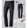 Jean Homme Noir, Coupe Modern Fit, 5 poches, Léger et Confort Stretch