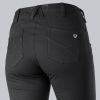Jean 5 poches Noir Femme, 2 poches revolver