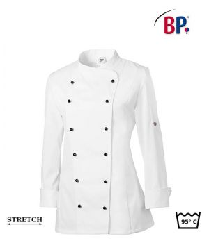 Veste de Cuisine Femme, Confort Stretch, Taille XS.