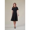 Robe Jersey Stretch Chic, Noir