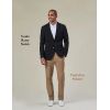 Pantalon Chino Homme Beige présenté avec Veste Coordonnée