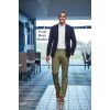 Pantalon Chino Homme Olive présenté avec Veste Rory