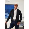 Cardigan Homme Noir Porté avec Jean Boulder Indigo