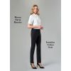 Pantalon Femme Noir Porté avec Blouse Flavia