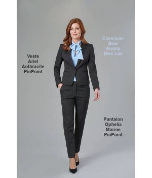 Veste Femme Ariel, Pantalon Ophelia, Chemisier Bow Blouse Andria