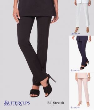 Pantalon Femme Capri, 100 % Polyester Bi-Stretch Confort