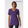 Blouse Esthéticienne, Tissu Bi-Stretch, Violet