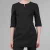 Blouse avec Manches 3/4, Noir