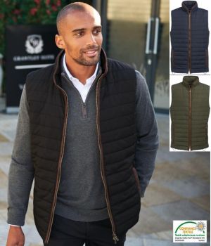 Gilet Matelassé Homme, Sans Manches, Imperméable et Chaud