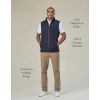 Gilet Matelassé Homme Marine présenté avec Vêtements Coordonnés