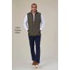 Gilet Matelassé Homme Olive, présenté avec Vêtements Coordonnés