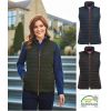 Gilet Matelassé Femme, Sans Manches, Imperméable et Chaud