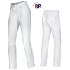 Pantalon blanc Jeans femme, Devant et Dos