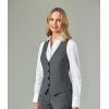 Gilet femme, 4 boutons, pour un look impeccable, Gris clair