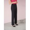 Pantalon femme taille haute, Anthracite