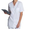 Blouse Médicale Femme, Peut Bouillir à 95°C, Blanc