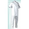 Tunique homme blanc col officier