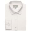 Chemise Blanche Homme, Coupe Classique, 100% Coton, Sans Repassage