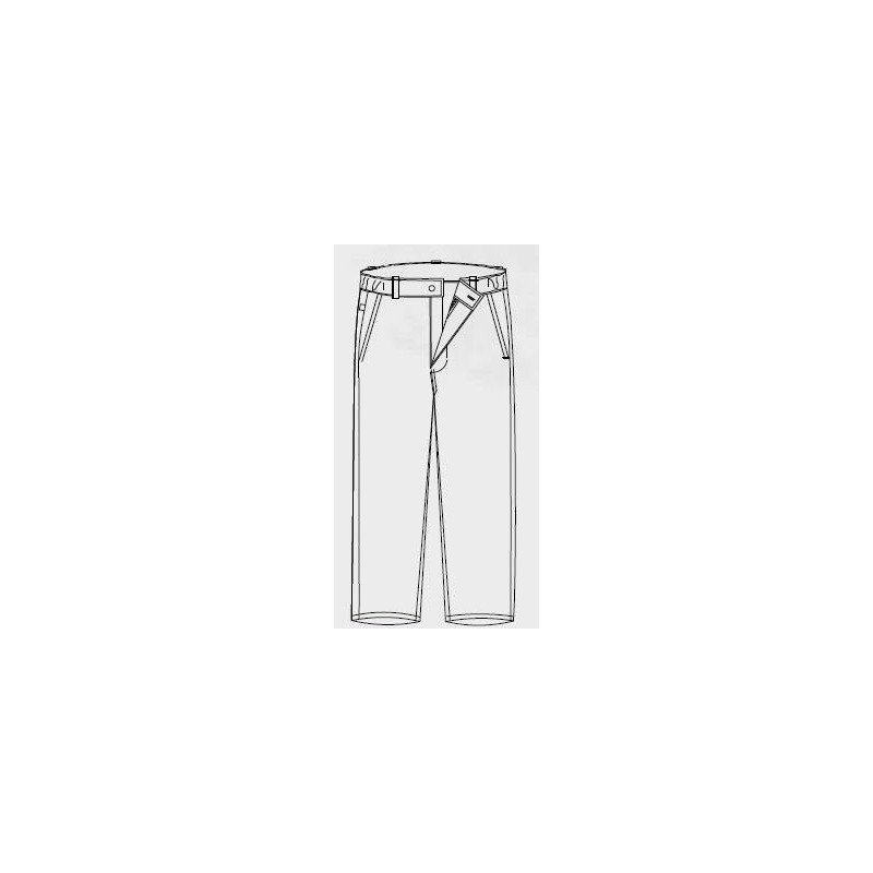 Dorimifa Pantalon Homme Pantalon Cuisine Homme Pantalon Blanc de Travail  Homme Taille Elastique Mince XXL : : Mode