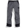 Pantalon travail Gris foncé-noir