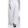 Pantalon professionnel blanc femme