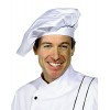 Toque Chef, Coiffe pour Dame ou Homme, Blanc