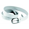 Ceinture cuir blanc