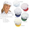 Casquette couleur avec bande élastique, taille universelle