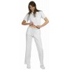 Pantalon blanc ceinture élastique