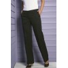 Pantalon noir poches obliques