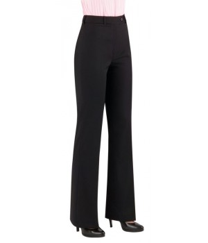 Pantalon Femme taille haute, Taille 34, Noir, confortable et facile d'entretien