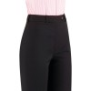 Pantalon femme coupe ajustée