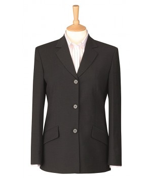 Veste femme Anthracite, 3 boutons, 2 poches, pour un look Veste Blazer Femme,À La Mode Ancien Payé Bouton Décontractée