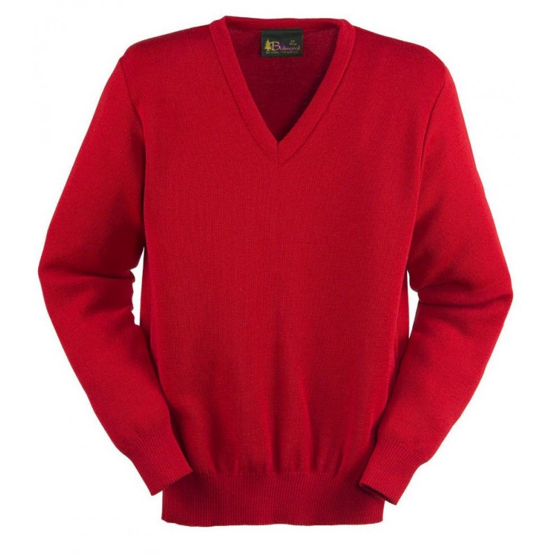 Pull, Goodies, Pull personnalisable mérinos col v homme