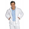 Veste sweat zippée homme blanc