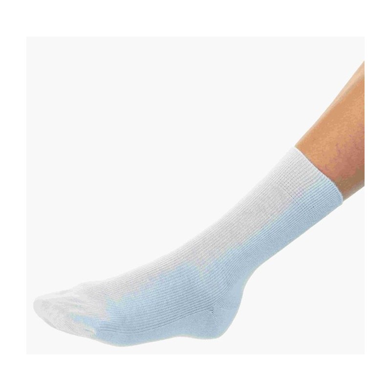 Chaussettes blanches 80% coton 20% polyester, peut bouillir