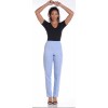 Pantalon médical taille élastique Bleu ciel